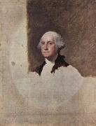 Gilbert Stuart Gilbert Stuart unfinished 1796 painting of George Washington Spain oil painting artist